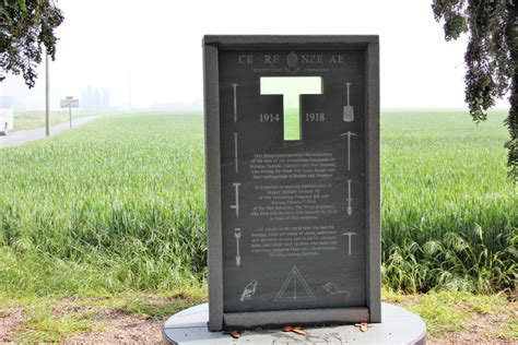 The Tunnellers Memorial Givenchy